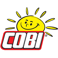Official COBI brand logo, representing a leading European manufacturer of high-quality, injection-molded building blocks and historically accurate military replicas.