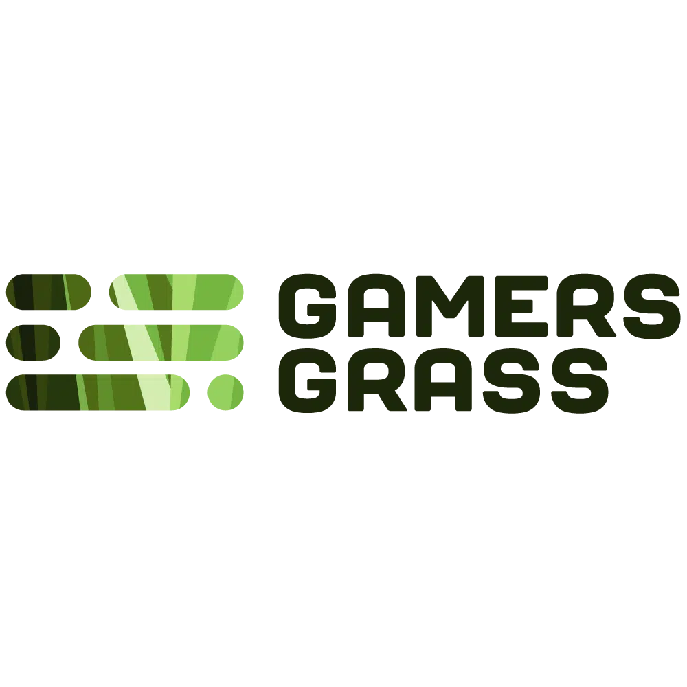1. GamersGrass logo – scenic tufts, Battle Ready Bases & Laser Plants