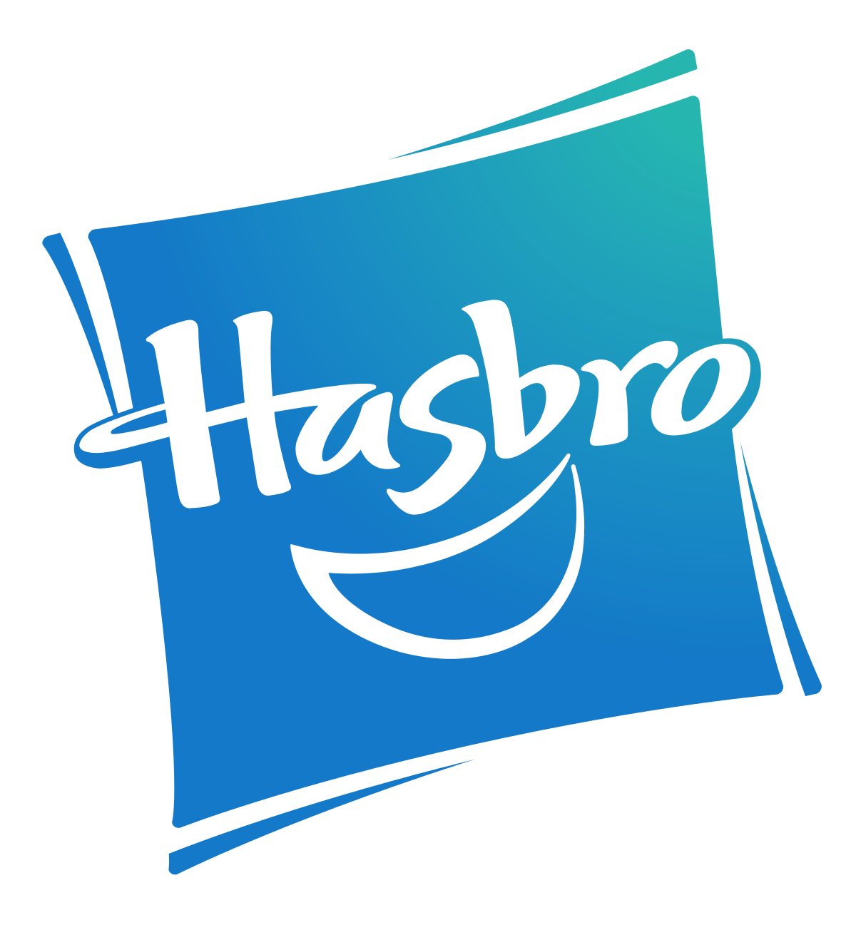 The official Hasbro brand logo, a technical identifier for the global leader in action figure engineering and entertainment intellectual property.