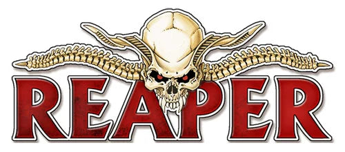 Reaper Miniatures logo for fantasy and roleplaying game miniatures