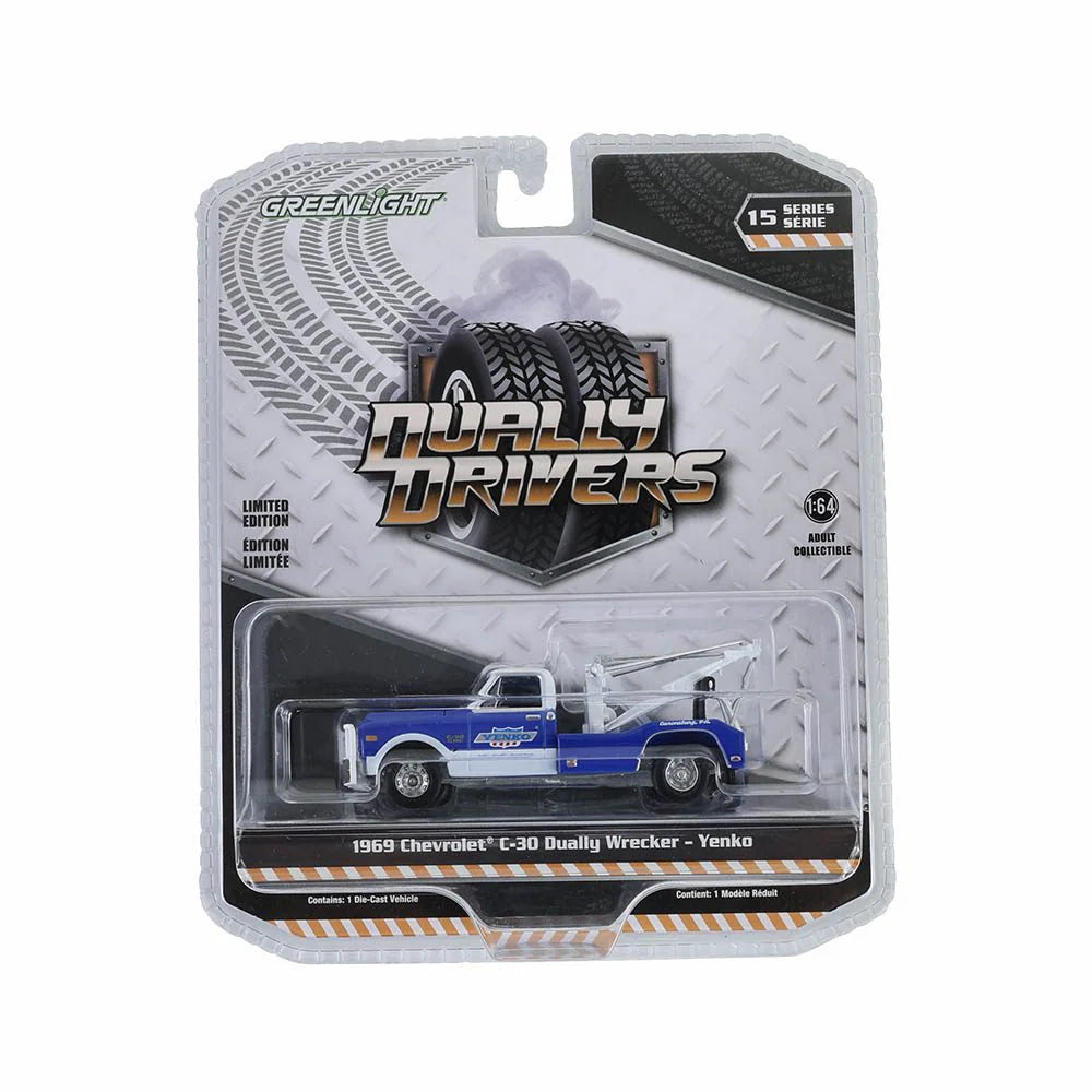 1969 Chevrolet C30 Dually Wrecker – Yenko 1:64 Scale Diecast Model