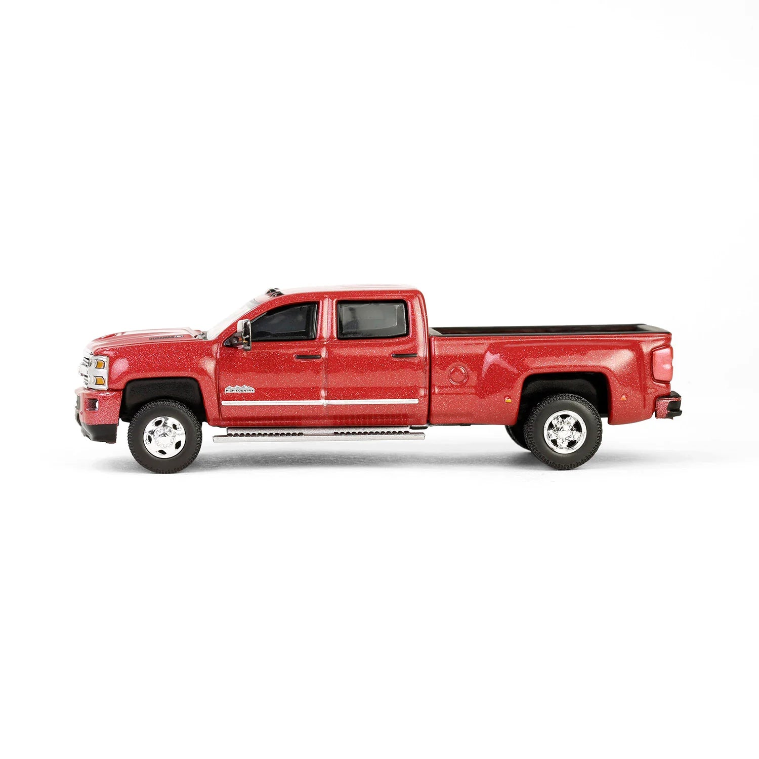 2018 Chevrolet Silverado 3500 HD Dually High Country 1:64 Scale Diecast Model Side View
