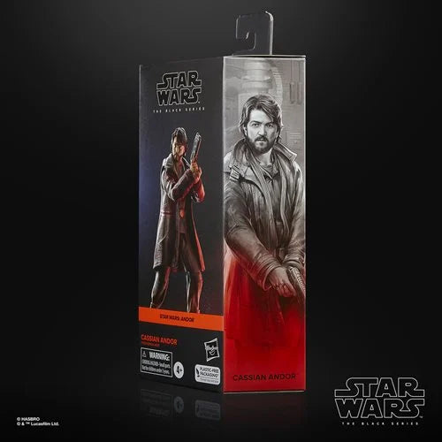 Star Wars: Andor, Cassian Andor 6-Inch Action Figure Side Of Package