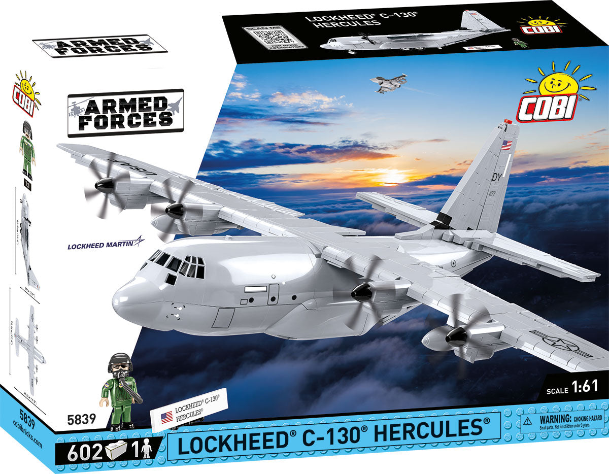 Lockheed Martin C-130 Hercules, 1/61 Scale 602 Piece Block Kit