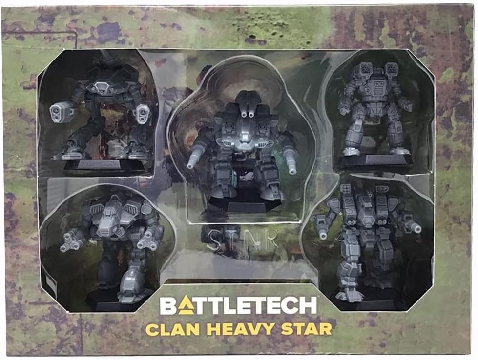 Catalyst Game Labs | BattleTech ForcePack: Clan Heavy Star | Bellford ...