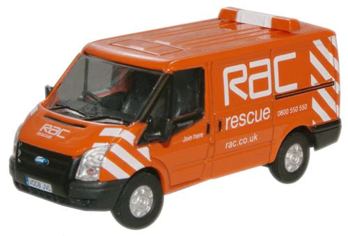 Ford Transit Low Roof Roadside Assistance & Recovery (Orange) 1:76 (OO) Scale Model