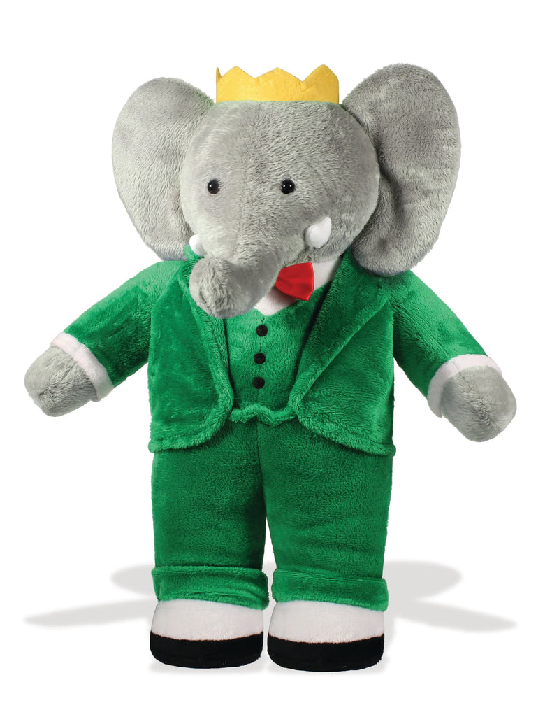 Classic Standing Babar the Elephant 13” Soft Toy