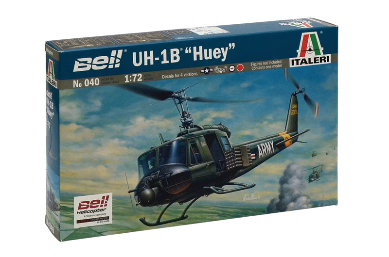 Bell UH-1B Huey 1/72 Scale Model Kit