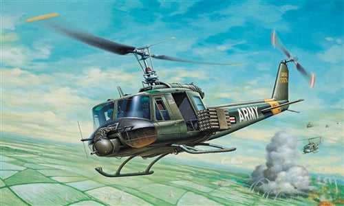 Bell UH-1B Huey 1/72 Scale Model Kit Box Art
