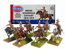 Napoleonic British Household Cavalry 1812-1815, 28 mm Scale Model Plastic Figures