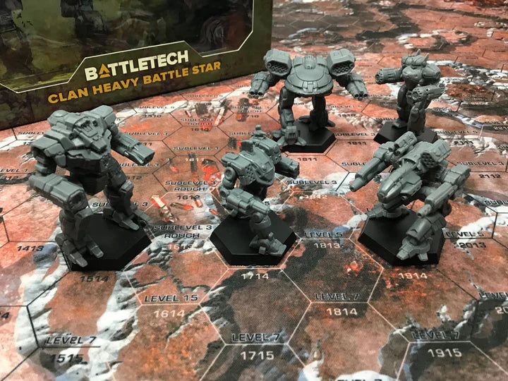 BattleTech ForcePack: Clan Heavy Battle Star