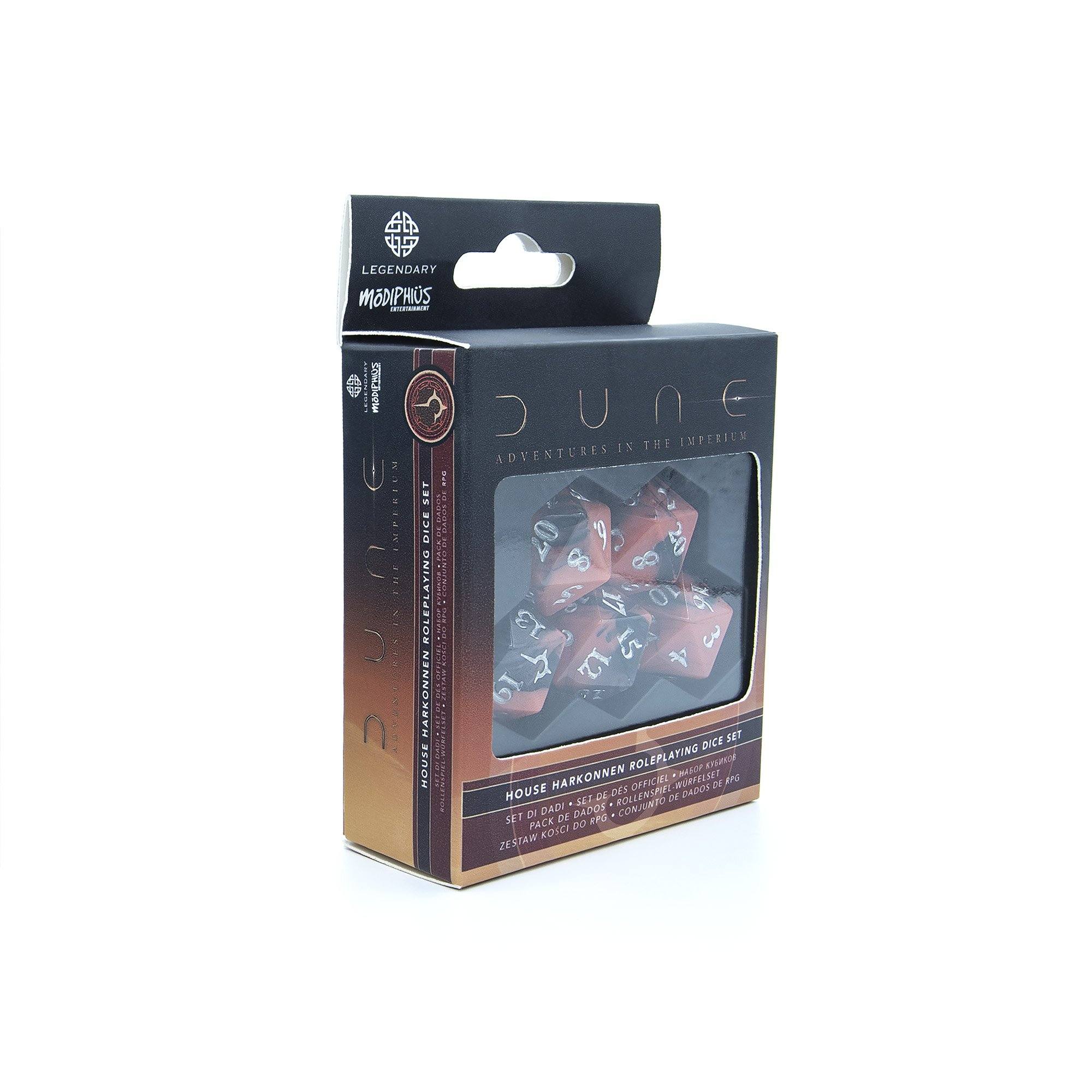 Dune – Adventures in the Imperium Dice Set: Harkonnen