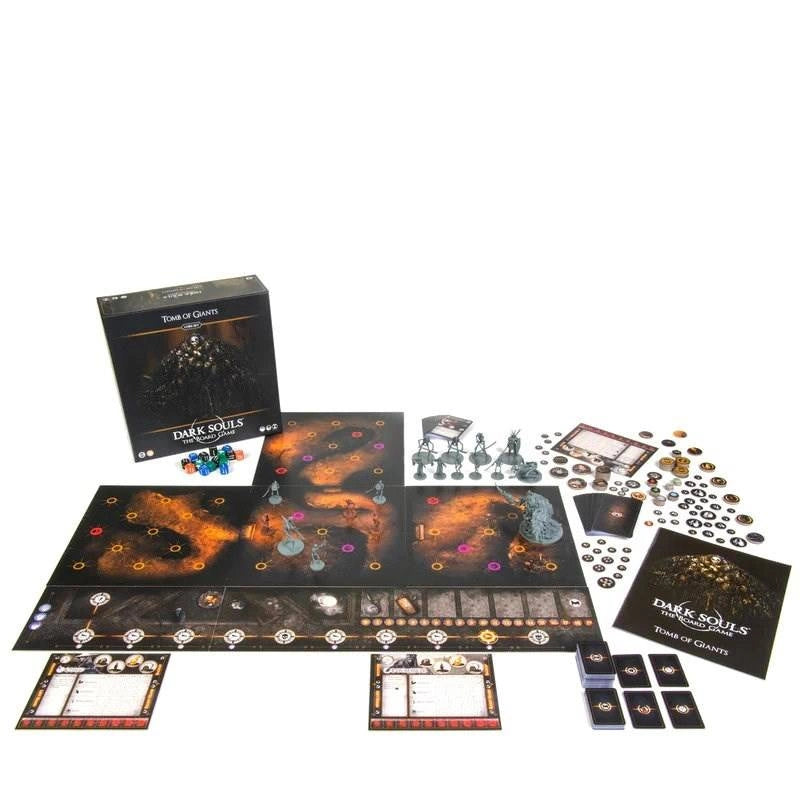 Dark Souls: The Board Game - Tomb of Giants Core Set Contents