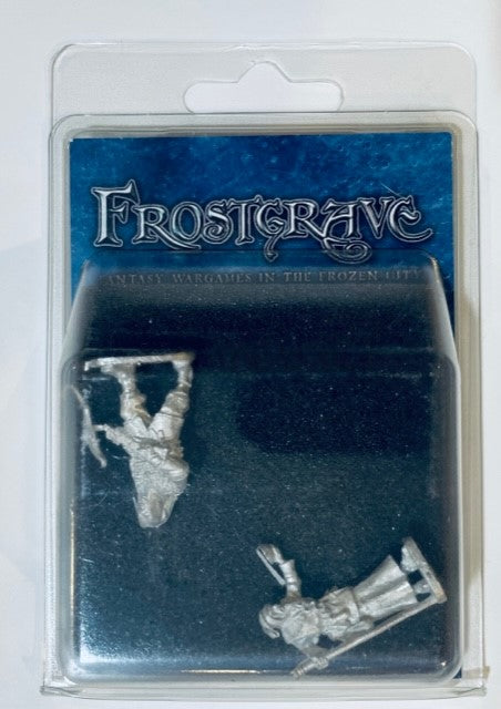 Frostgrave Cultist Apothecary & Marksman, 28 mm Scale Model Metal Figures Packaging