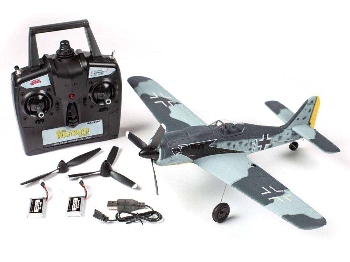 Focke-Wulf Fw-190 Ready To Fly Radio-Controlled Warbird