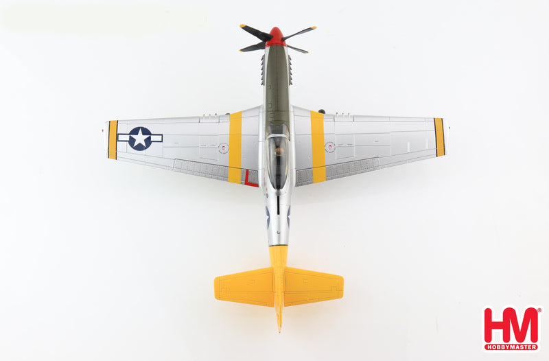 North American P-51D Mustang “Marie” 2nd FS, 52nd FG 1944, 1:48 Scale Diecast Model Top View