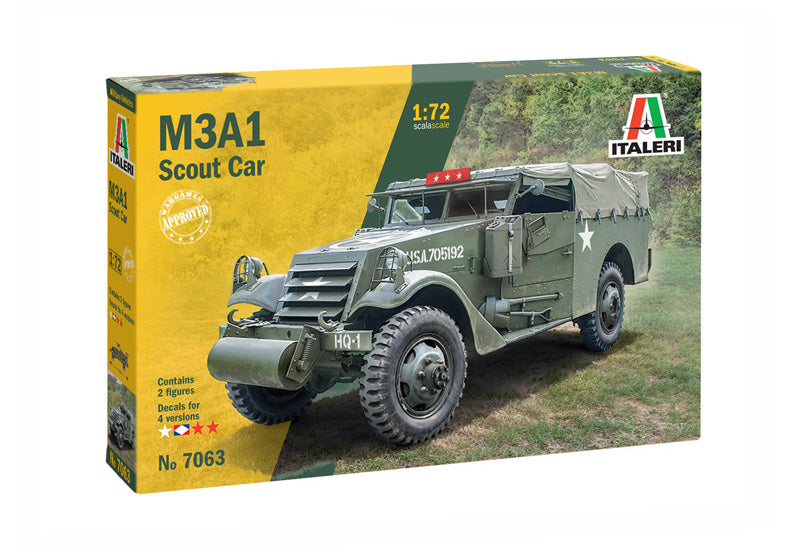 taleri M3A1 Scout Car 1/72 Scale Model Kit Box