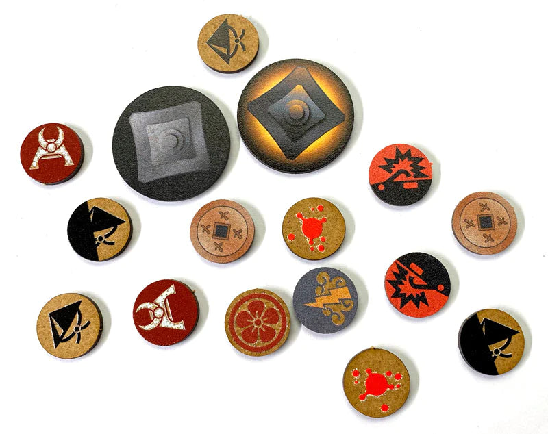 Test of Honour & Sengoku Token Set Individual Tokens