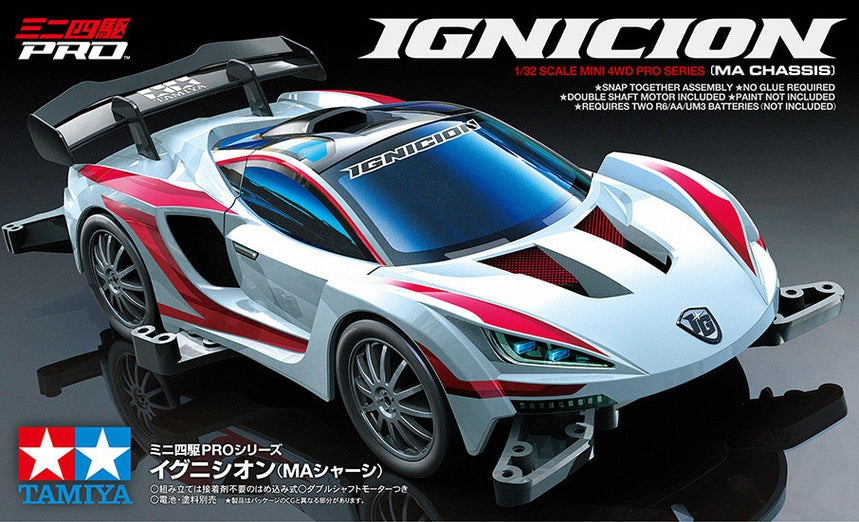 Mini 4WD JR Ignicion Kit w/ MA Chassis 1/32 Scale