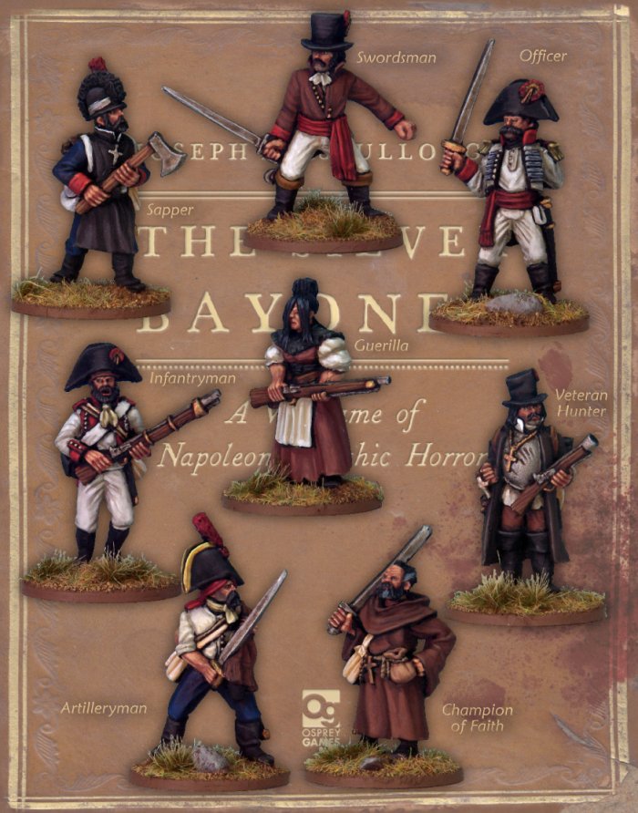 North Star Military Figures -The Silver Bayonet: The Spanish Unit 28mm Metal Miniatures