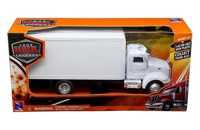Peterbilt 335 Box Truck 1:43 Scale Model Packaging