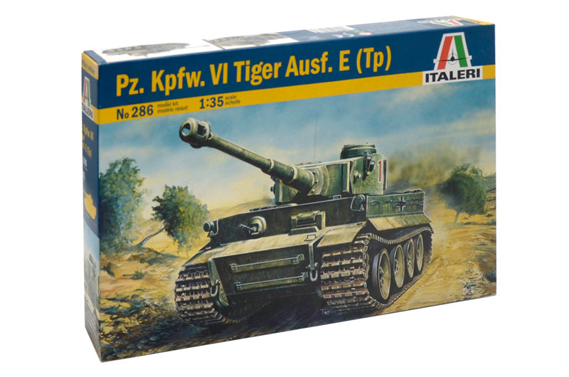 Pz.Kpfw. VI Tiger I Ausf. E, 1/35 Scale Plastic Model Kit