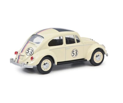 Schuco VW Käfer Rallye #53 1:64 Scale Diecast Model Right Side View