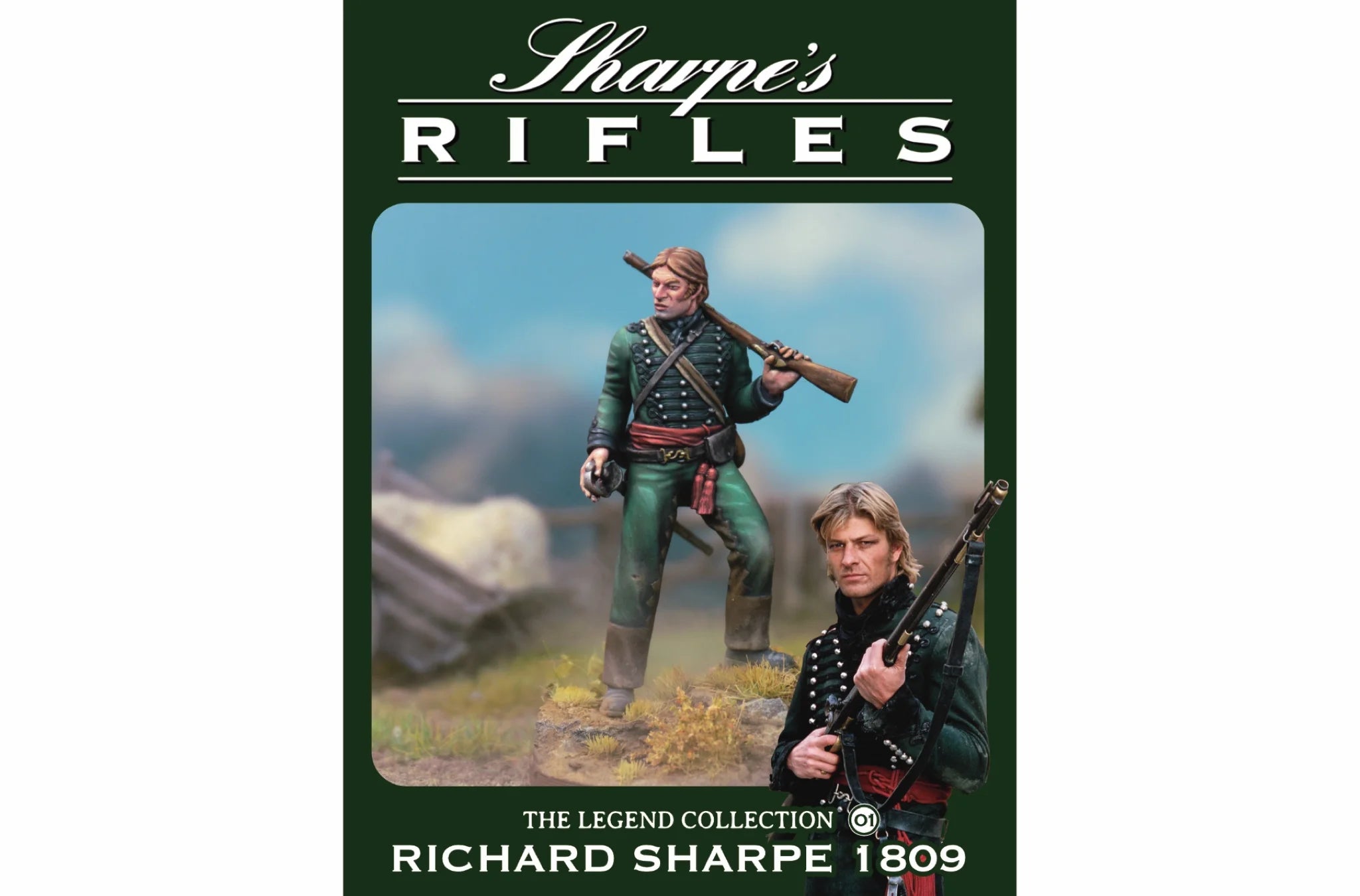 Wargames Atlantic Richard Sharpe 1809 Sharpe's Rifles box art.