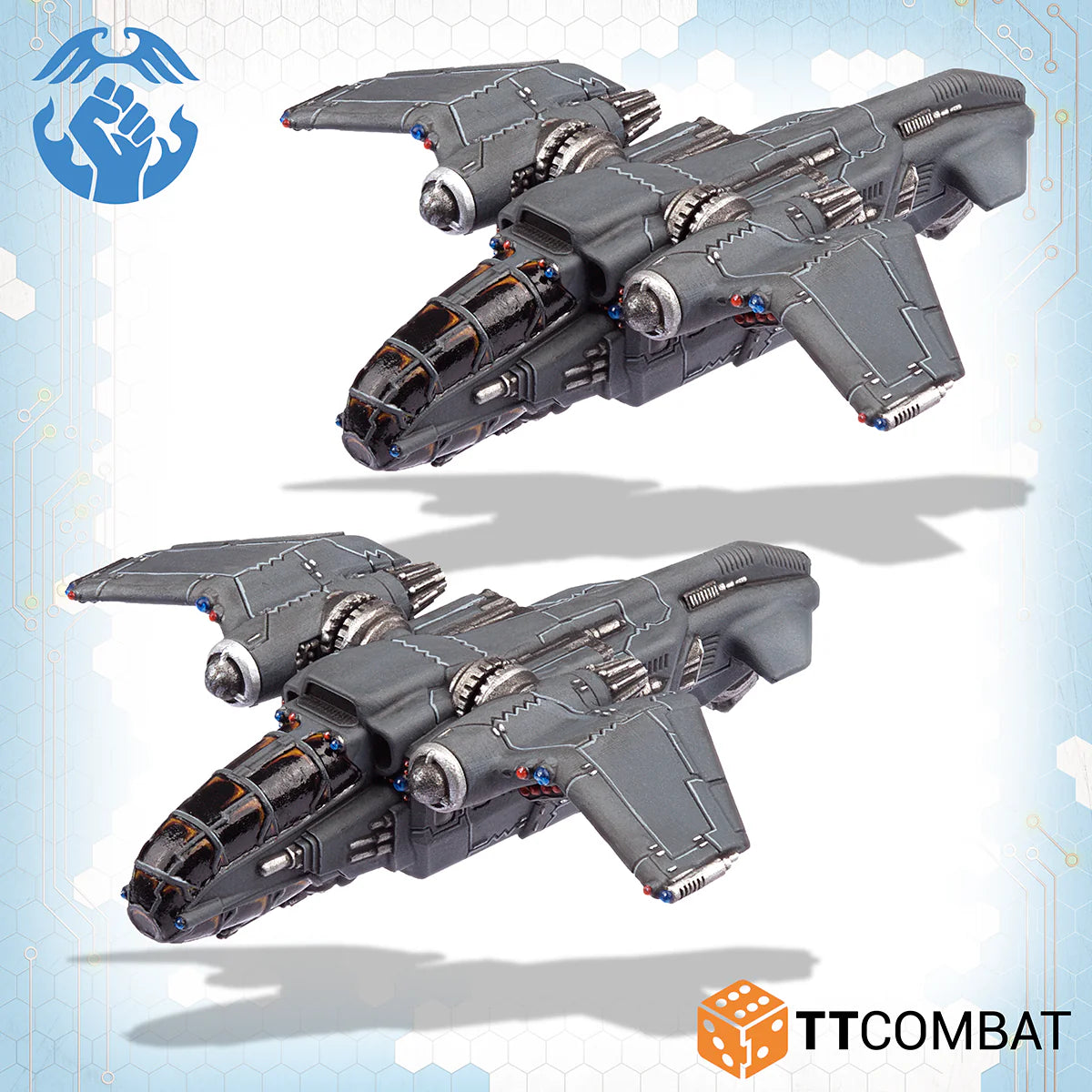 Dropzone Commander Resistance Swifthawk Tilt-Jets