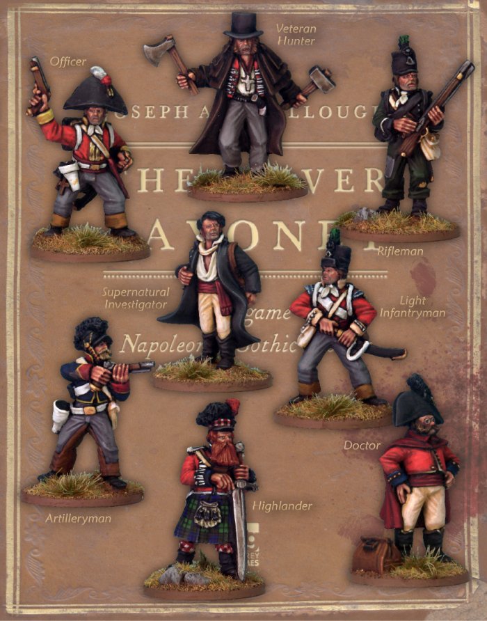 North Star Military Figures -The Silver Bayonet: The British Unit 28mm Metal Miniatures