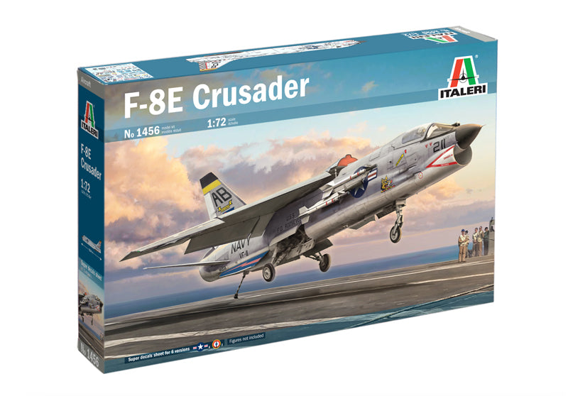 Vought F-8E Crusader, 1/72 Scale Plastic Model Kit