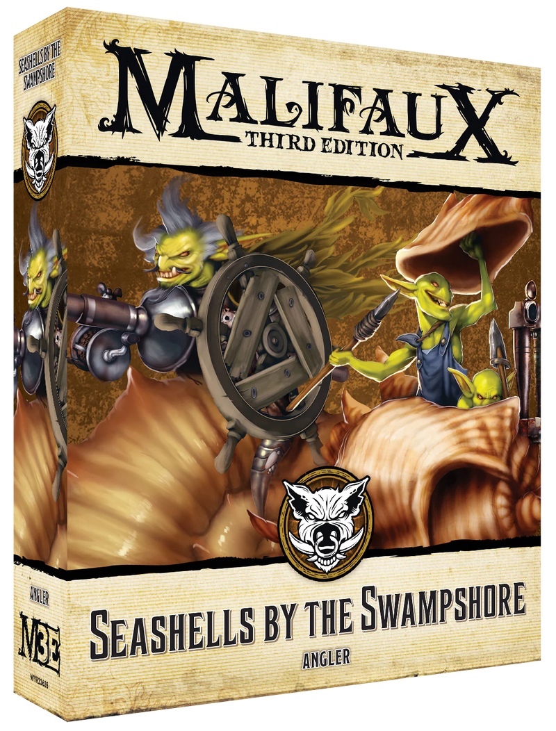 Malifaux (M3E) Bayou Angler “Seashells By The Swampshore”, 32 mm Scale Model Plastic Figure