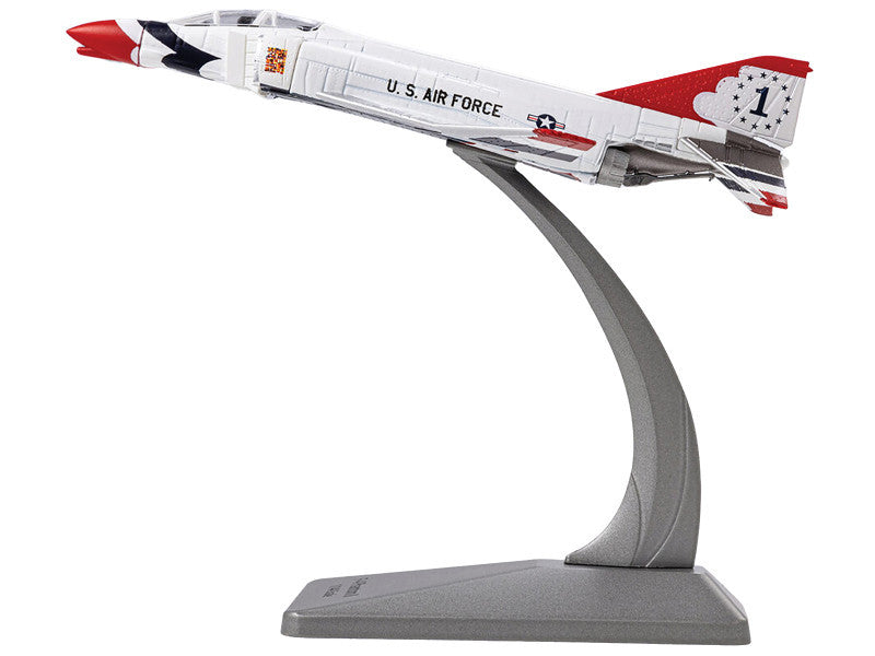 Air Force 1 1:144 scale F-4E Phantom II Thunderbirds No. 1 diecast model with display stand