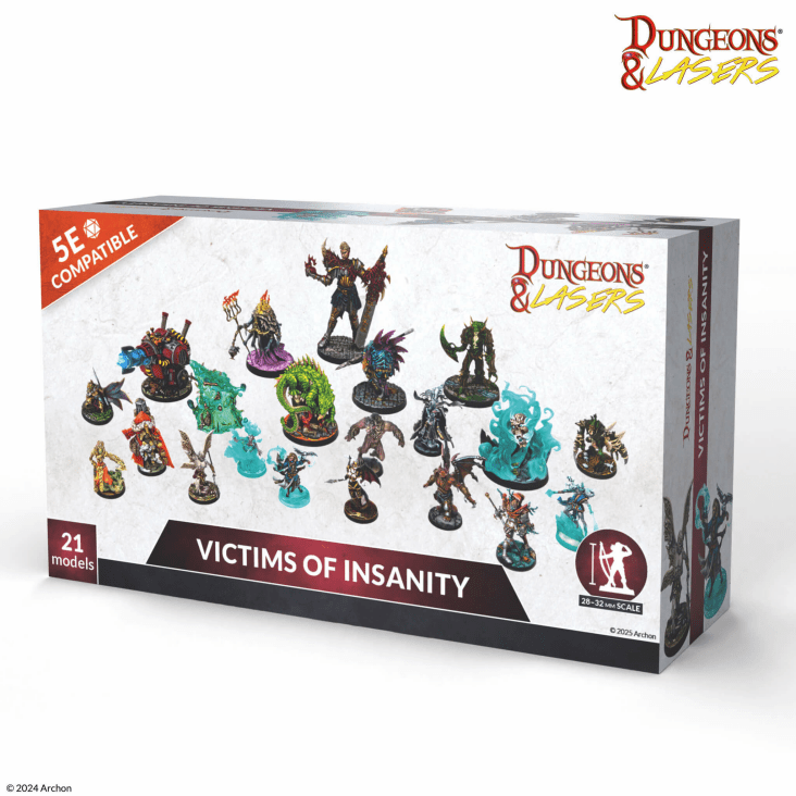 Archon Studio Victims Of Insanity Fantasy Miniatures Box