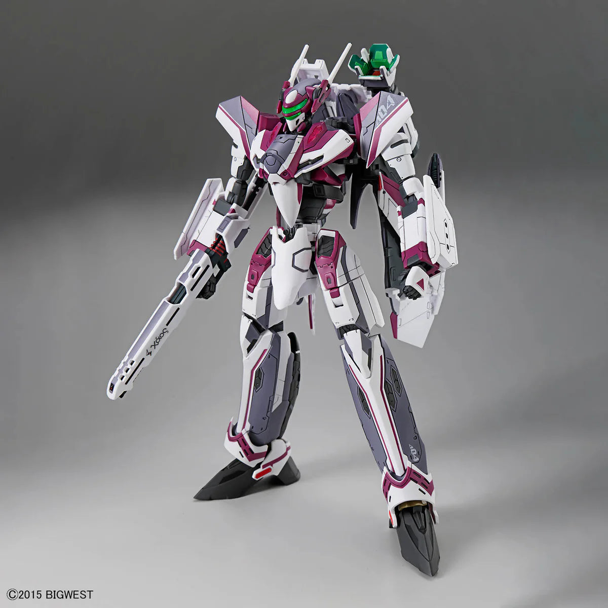 Bandai Spirits HG 1/100 VF-31C Siegfried in high-articulation Battroid mode