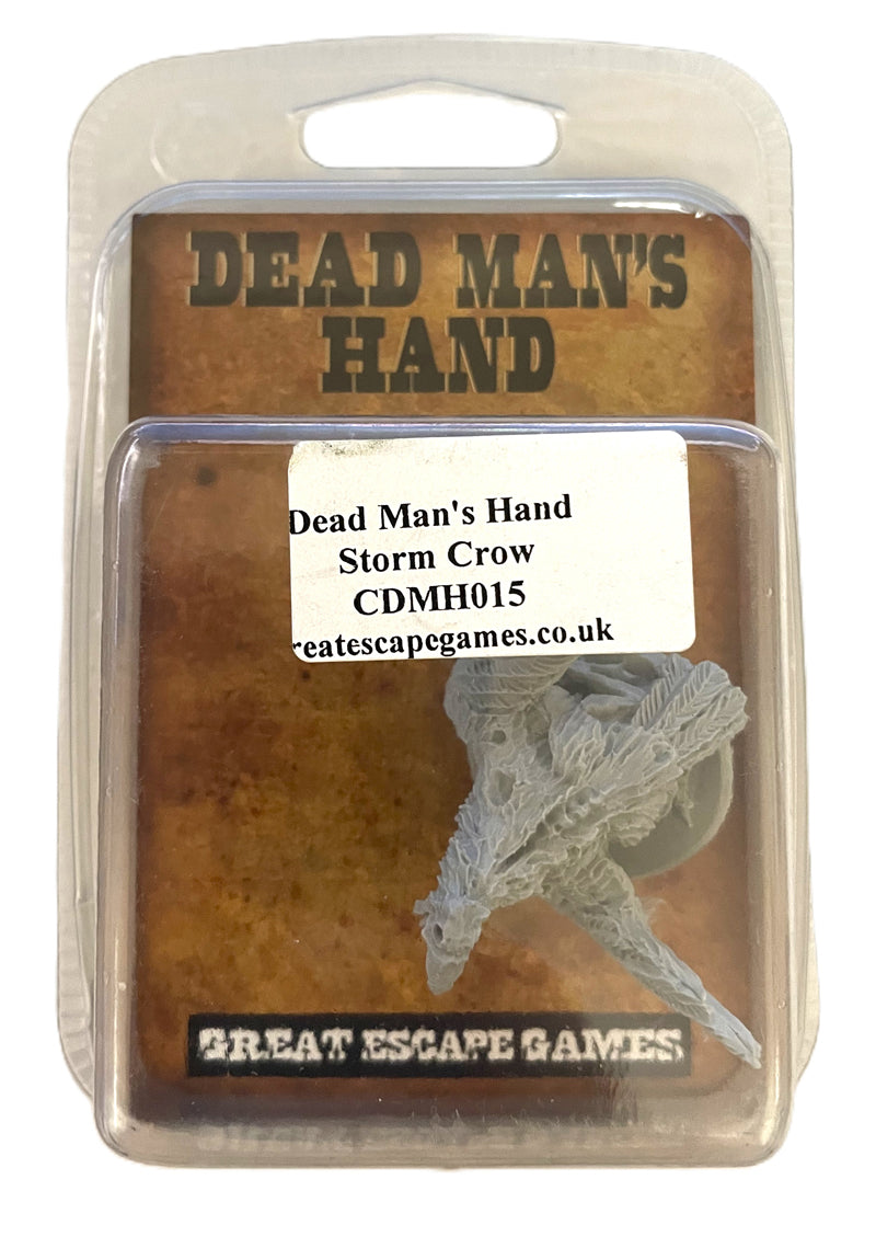 Dead Man’s Hand Storm Crow 28mm scale miniature blister packaging