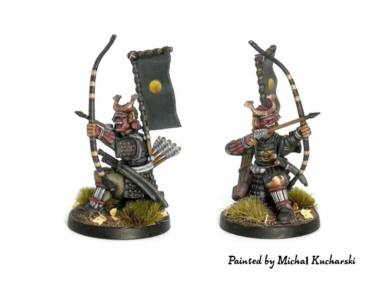 Painted Yumi Figures Fireforge Games Samurai Shooters 28mm Miniatures