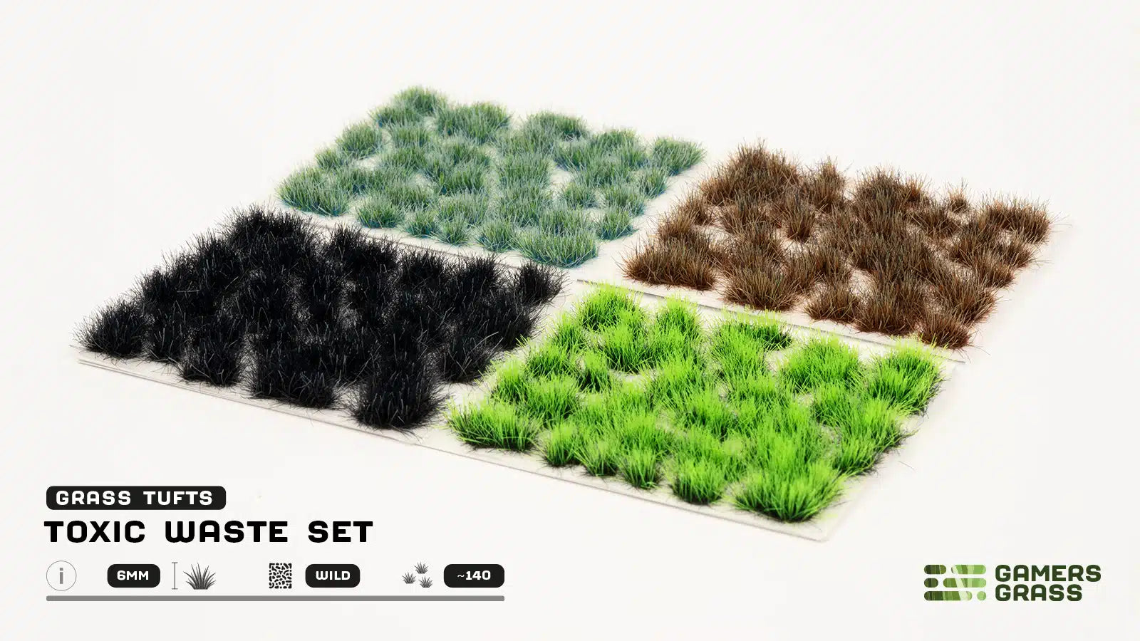 GamersGrass | Toxic Waste Tuft Set