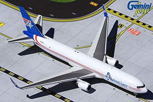 GeminiJets Amerijet 767-300ERF (N349CM) 1:400 diecast airplane model Amerijet International USA cargo aircraft