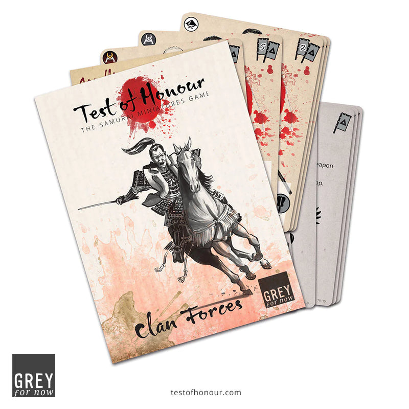 Test of Honour Clan Forces Card Set