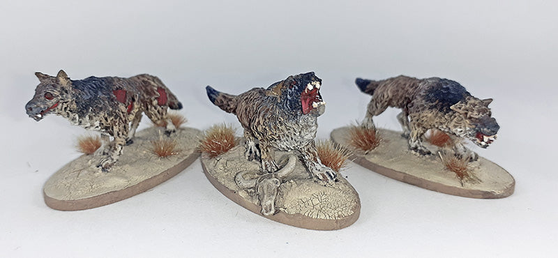 Great Escape Games Dead Man’s Hand Dread Wolves 28mm scale metal miniatures