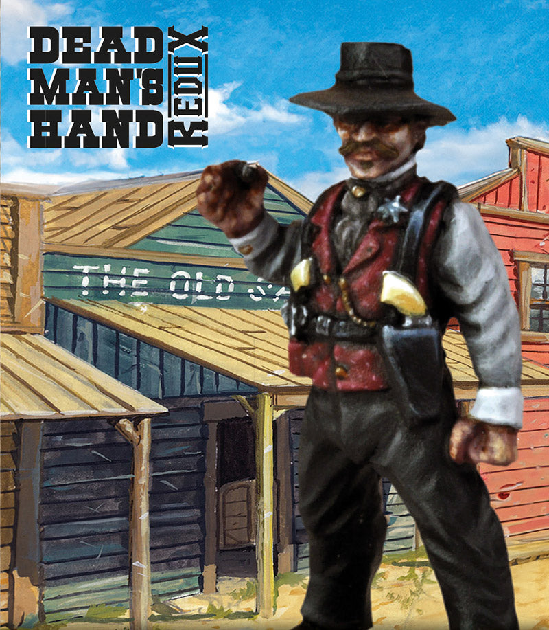 Great Escape Games Dead Man’s Hand Lawmen 28mm scale metal miniatures