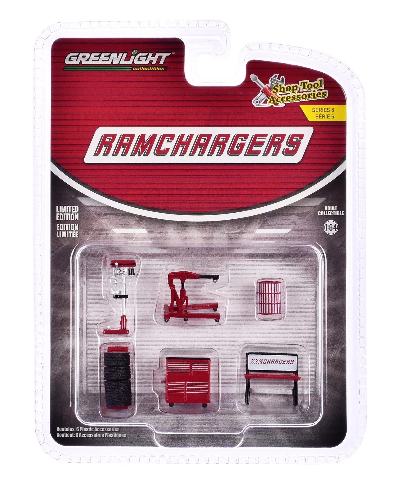 Blister Packaging For Greenlight Shop Tool Accessories Series 6 Ramchargers