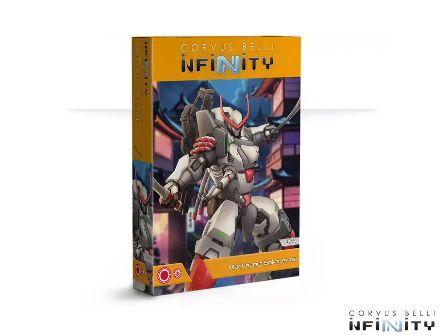 Corvus Belli Infinity JSA Mechazoid Sokorentai box front