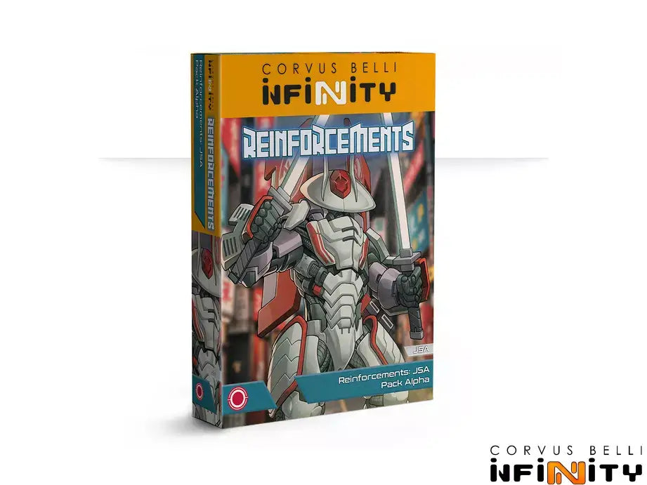 Corvus Belli Infinity JSA Reinforcements Pack Alpha box front