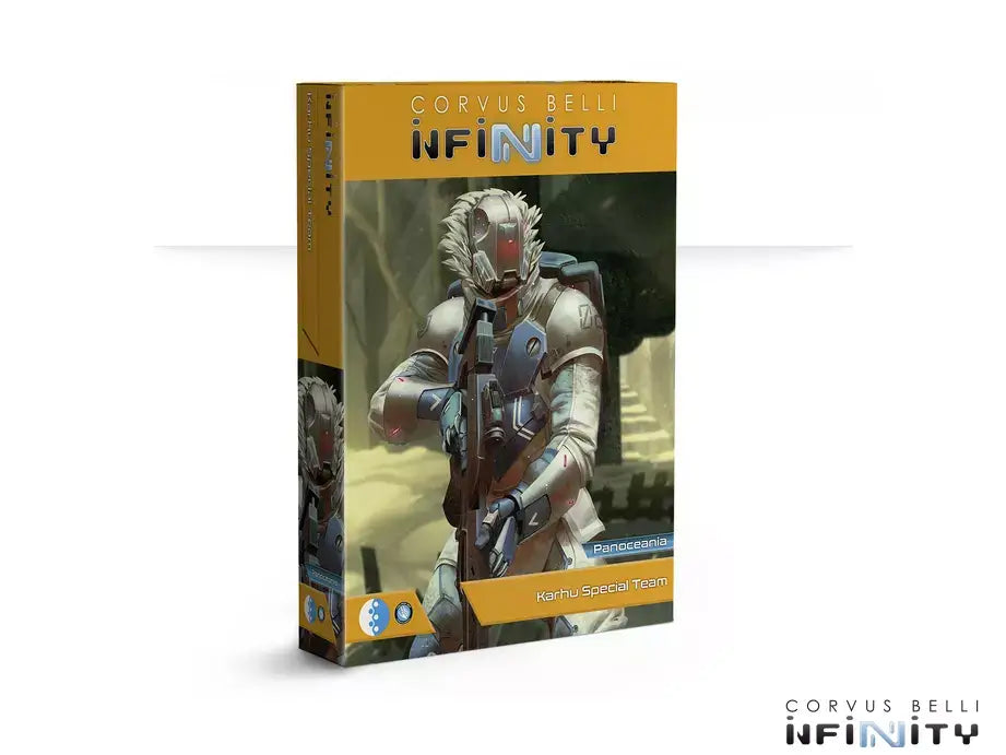 Corvus Belli Infinity PanOceania Karhu Special Team official box art.