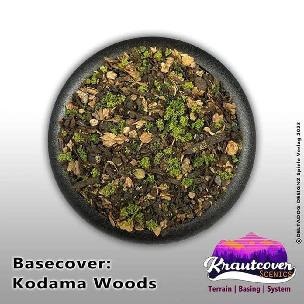 Top Down View of Kodama Woods Forest Floor Basing Texture