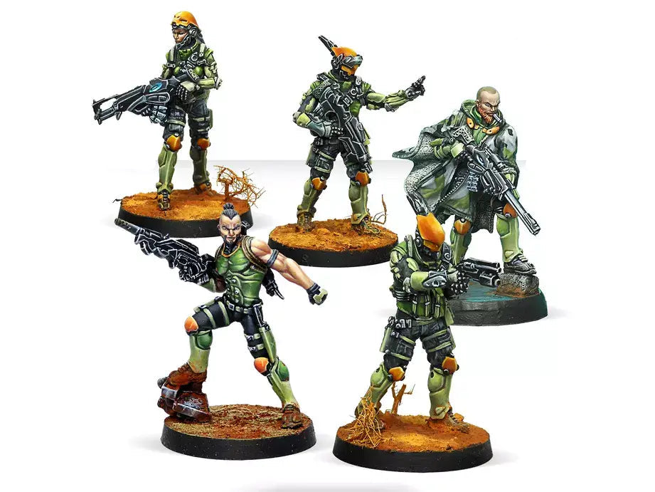 Infinity NA2 Druze Shock Teams 28mm Metal Miniatures