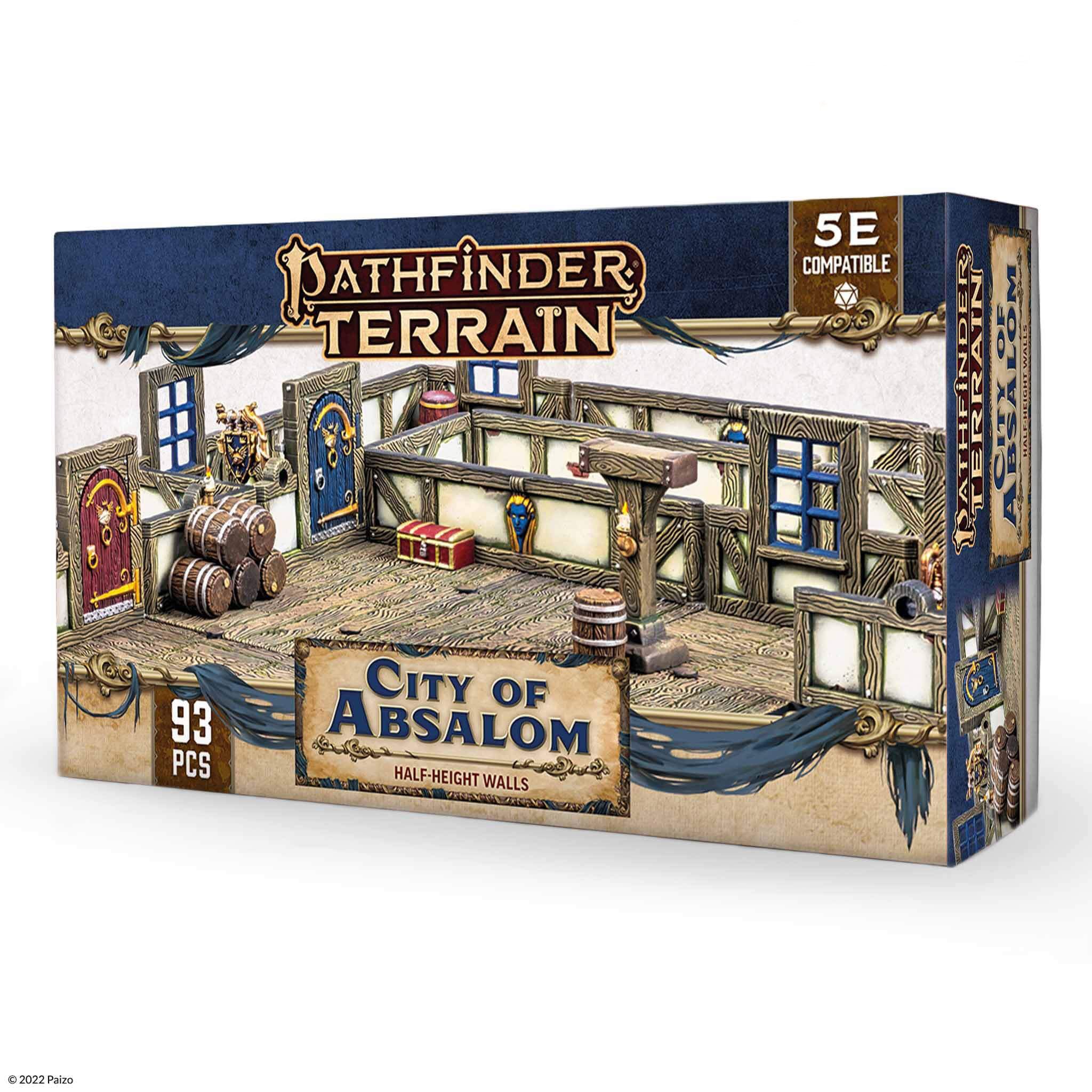 Dungeons & Lasers Pathfinder Terrain: City of Absalom