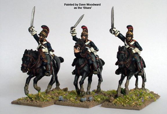 Perry Miniatures Napoleonic British Household Cavalry Charging 28mm Metal Figures
